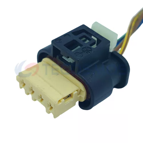 Auto Parts air Flow Meter Sensor Connector Plug Waterproof Shell Suitable for BMW 4P Female 805-122-567 - image 4